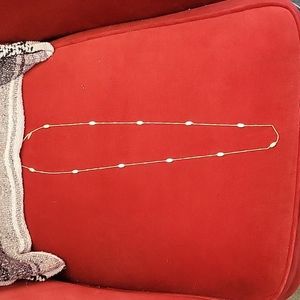 Kendra Scott Franklin Long Necklace in Gold